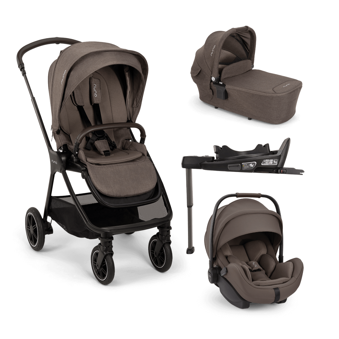 Nuna Triv Next Bundle with Arra Flex and Base Curv