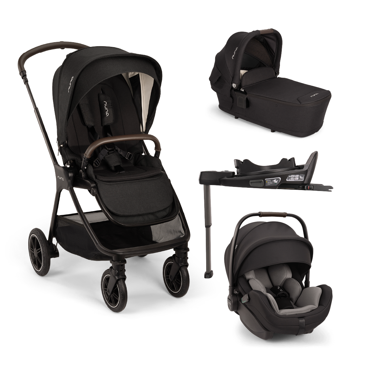 Nuna Triv Next Bundle with Arra Flex and Base Curv