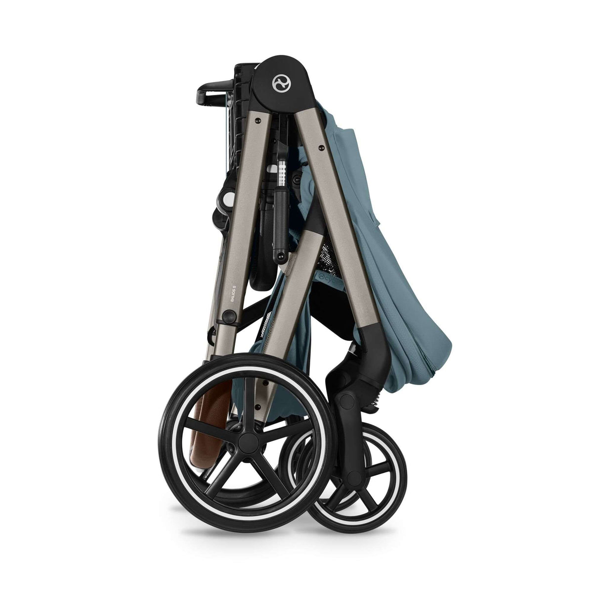 Cybex Balios + Fold Cot Stormy Blue Bundle