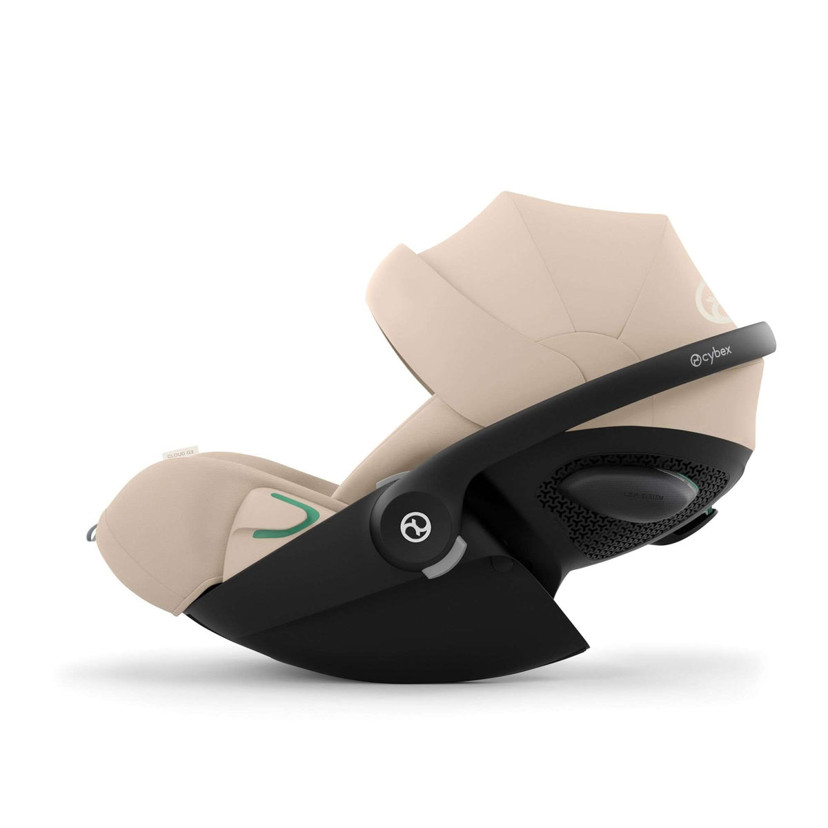 Cybex Cloud G3 Almond Beige i-Size Rotating Baby Car Seat and Base