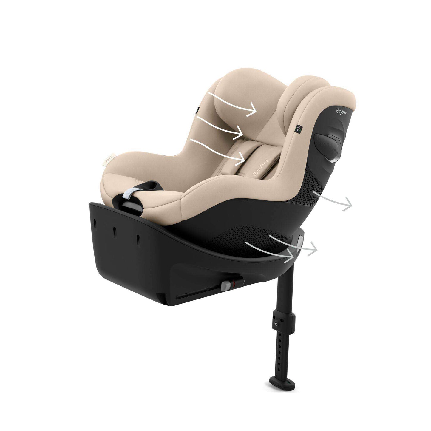 Cybex Sirona Gi i-Size 360° Rotating ISOFIX Toddler Car Seat