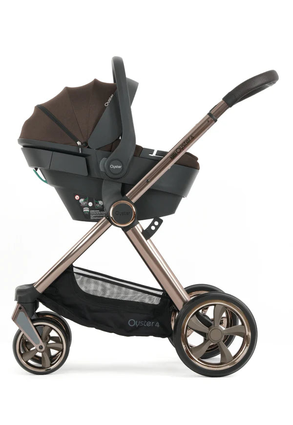 Oyster 4 Chocolate Velvet Travel System Essential Bundle