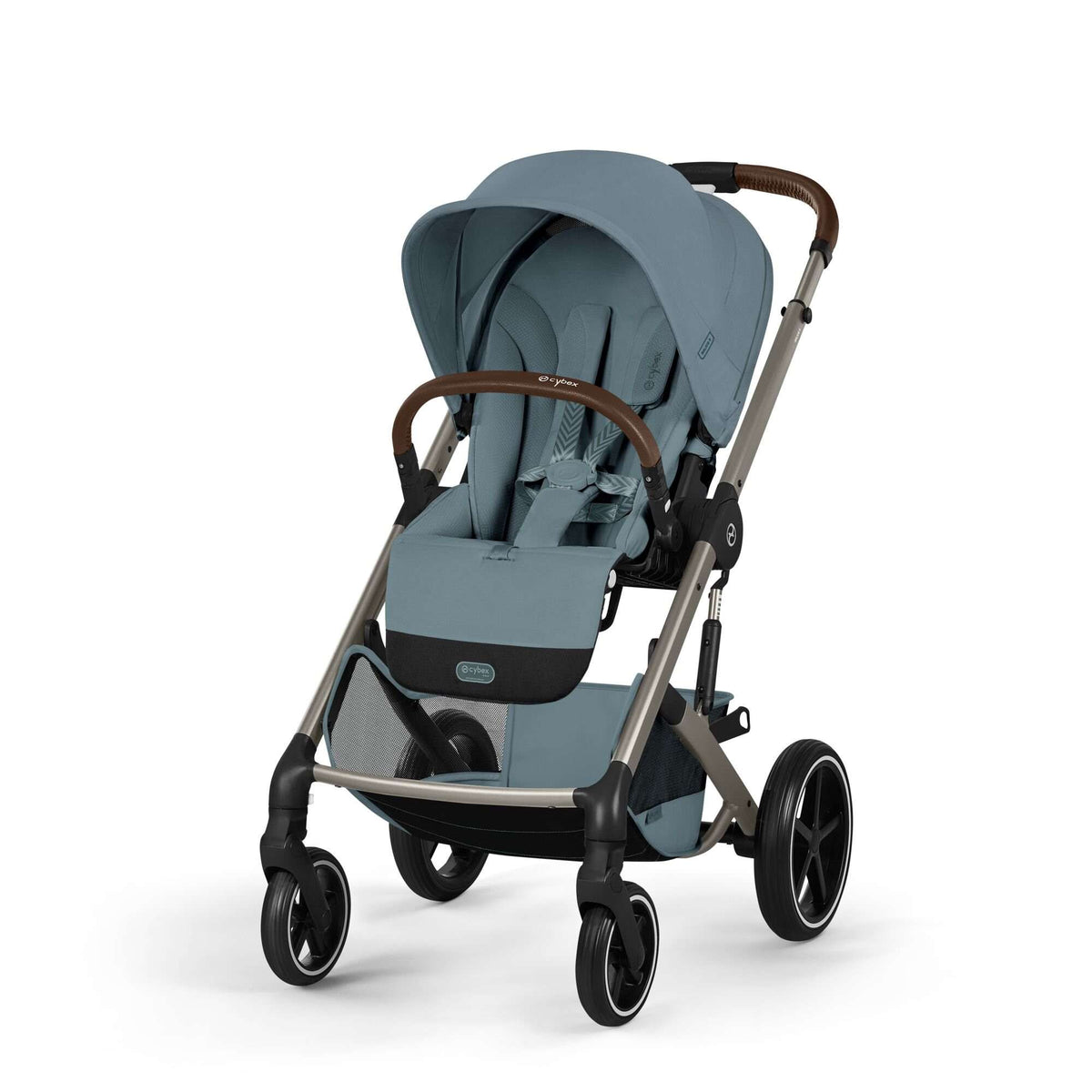 Cybex Balios + Fold Cot Stormy Blue Bundle