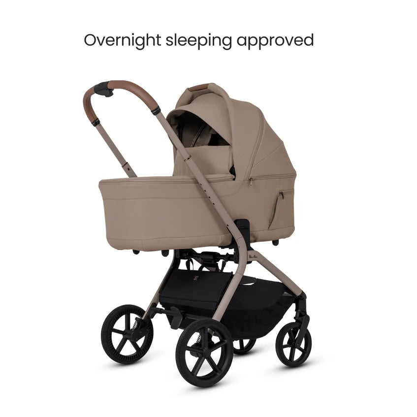 Silver Cross Breez Champagne Travel System Ultimate 360 Family Car Seat Bundle (13 piece)