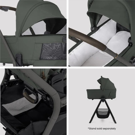 Silver Cross Breez Pewter Travel System Ultimate 360 Family Car Seat Bundle (13 piece)