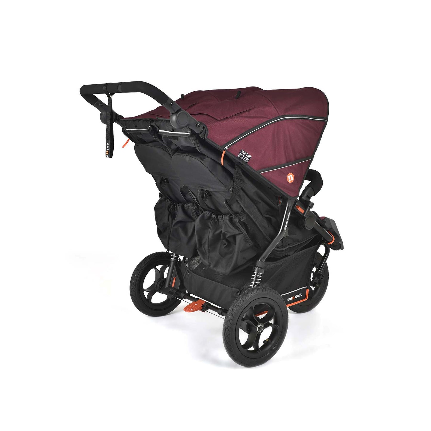 Out n About Double Nipper V6 Brambleberry Red Twin Bundle