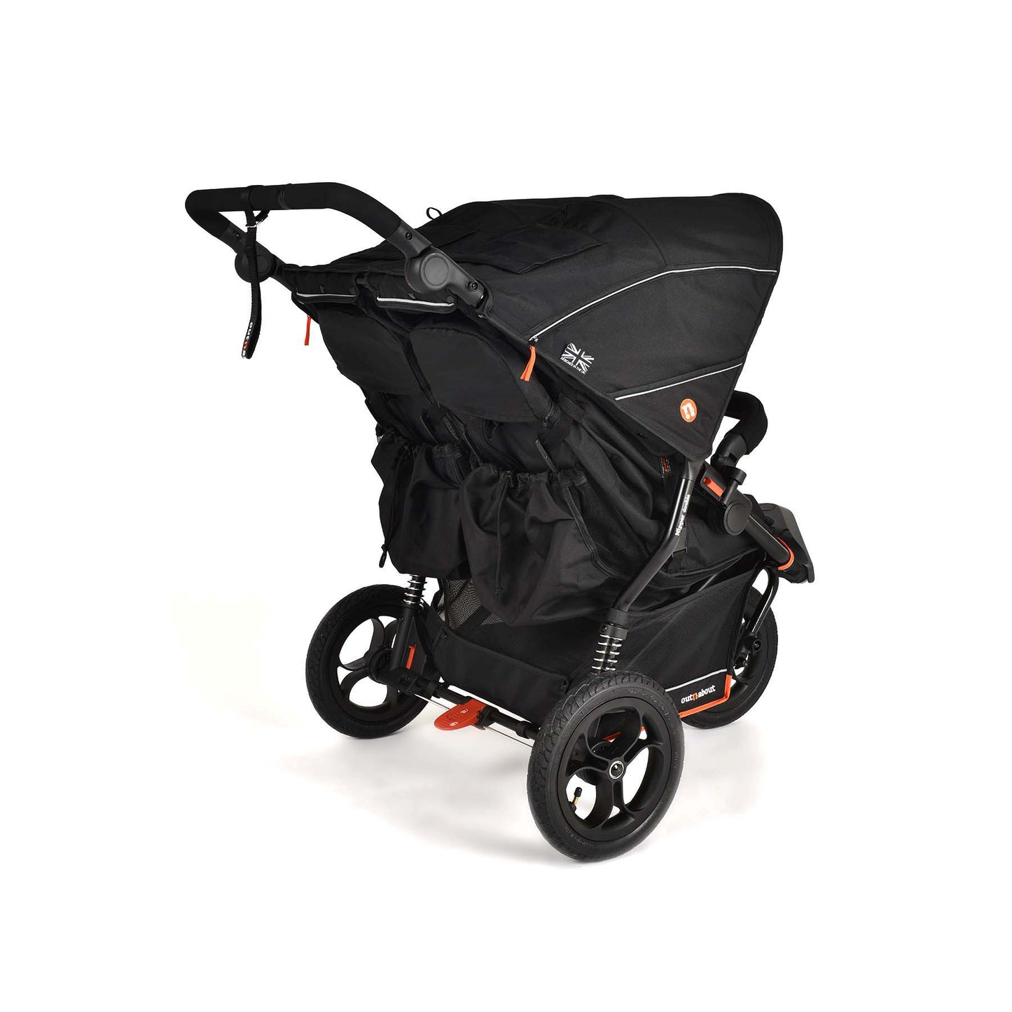 Out n About Double Nipper V6 Black Twin Bundle