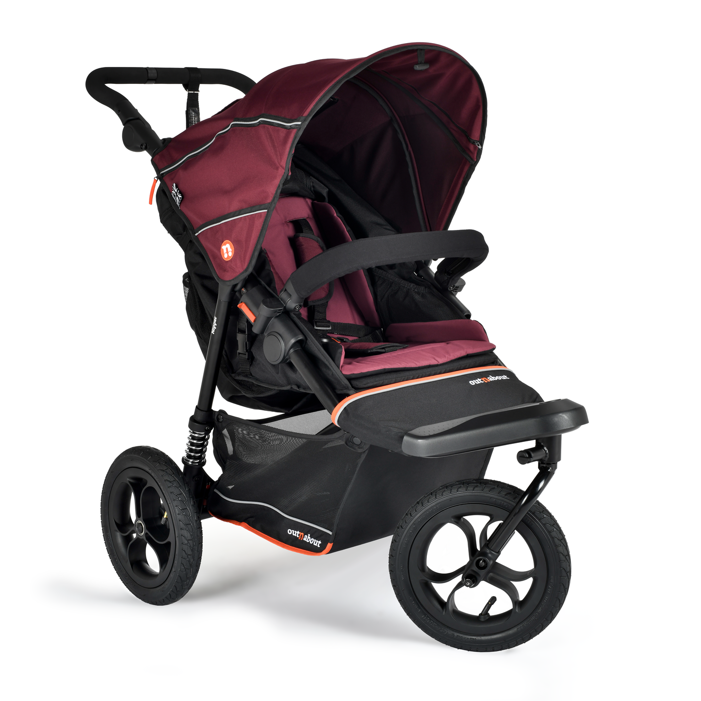 Out n About Nipper V6 Brambleberry Red Switch Bundle