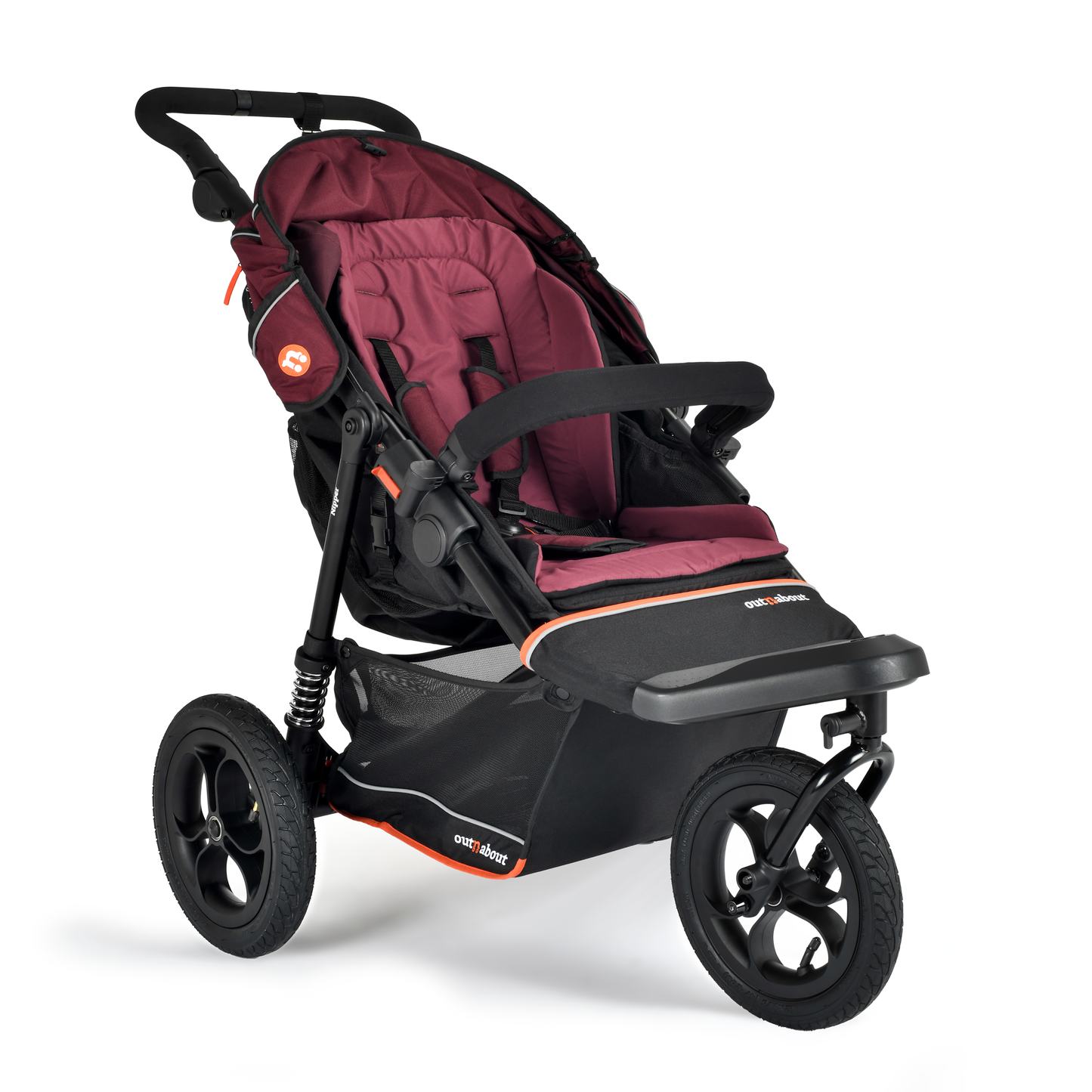 Out n About Nipper V6 Brambleberry Red Switch Bundle