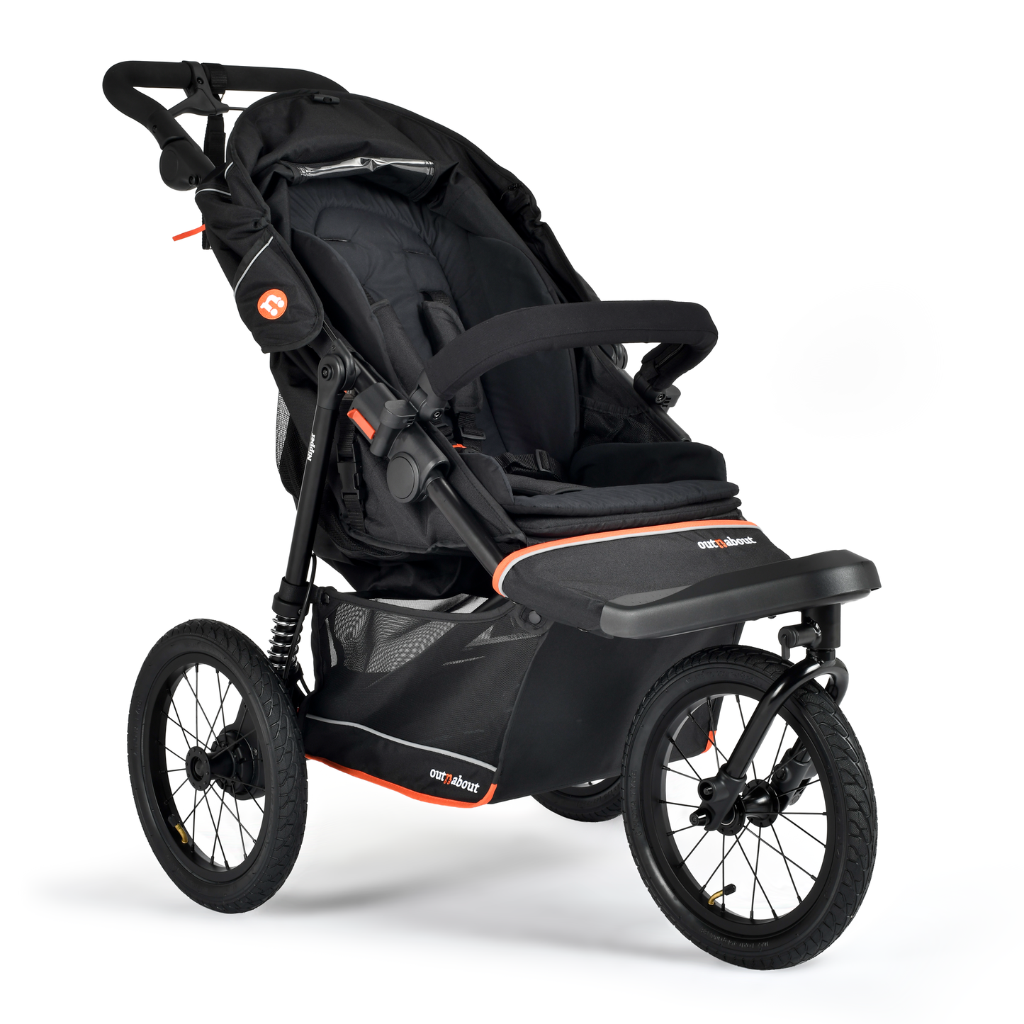 Out n About Nipper V6 PLUS Summit Black Switch Bundle