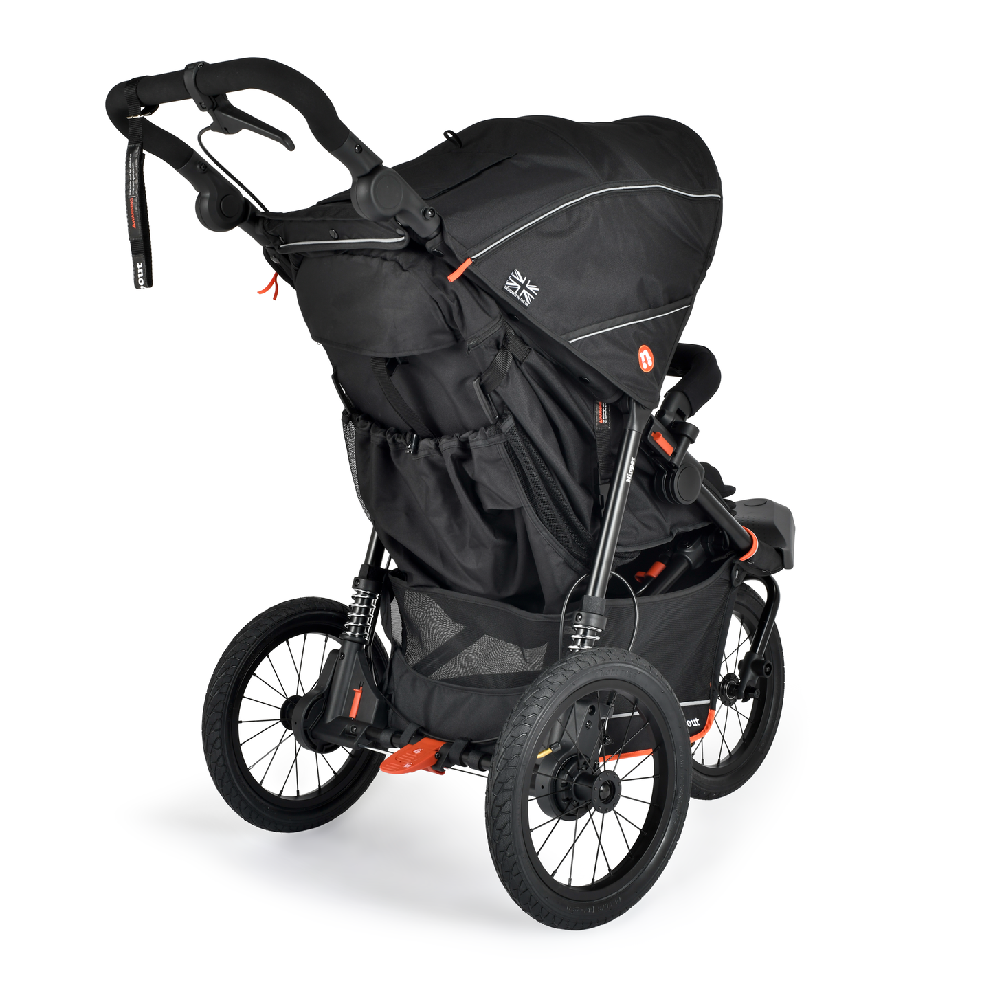 Out n About Nipper V6 PLUS Summit Black Switch Bundle