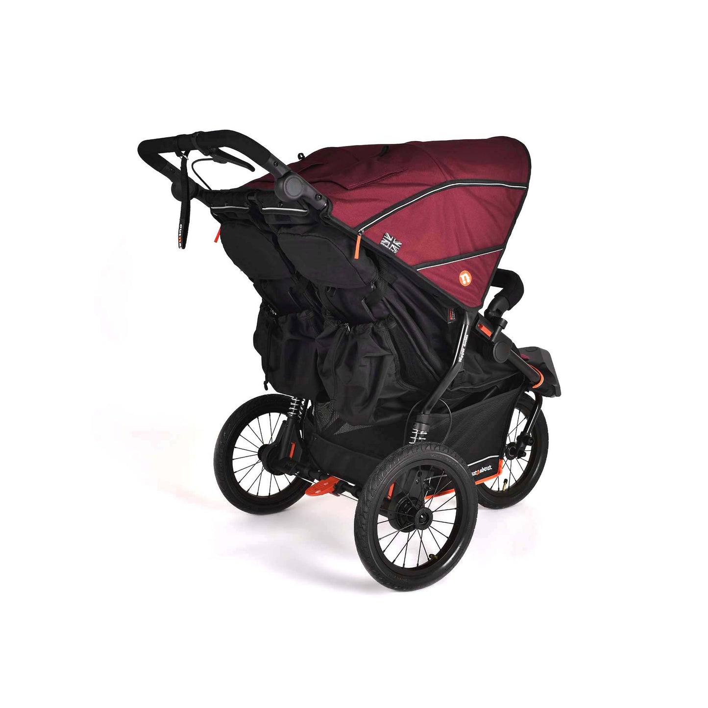 Out n About Double Nipper V6 PLUS Brambleberry Red Twin Bundle