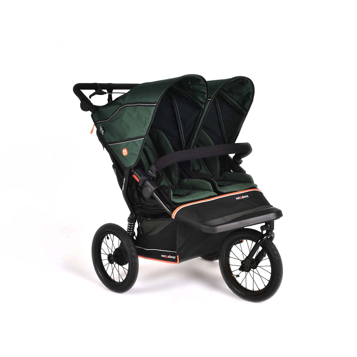 Out n About Double Nipper V6 PLUS Sycamore Green Twin Bundle