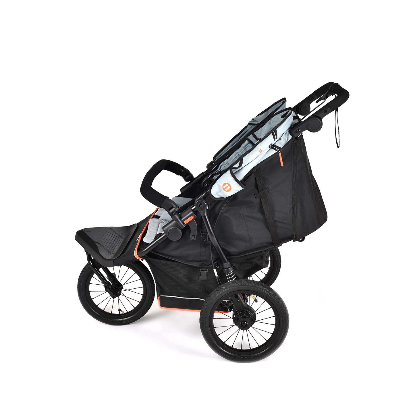 Out n About Double Nipper V6 PLUS Rocksalt Grey Twin Bundle