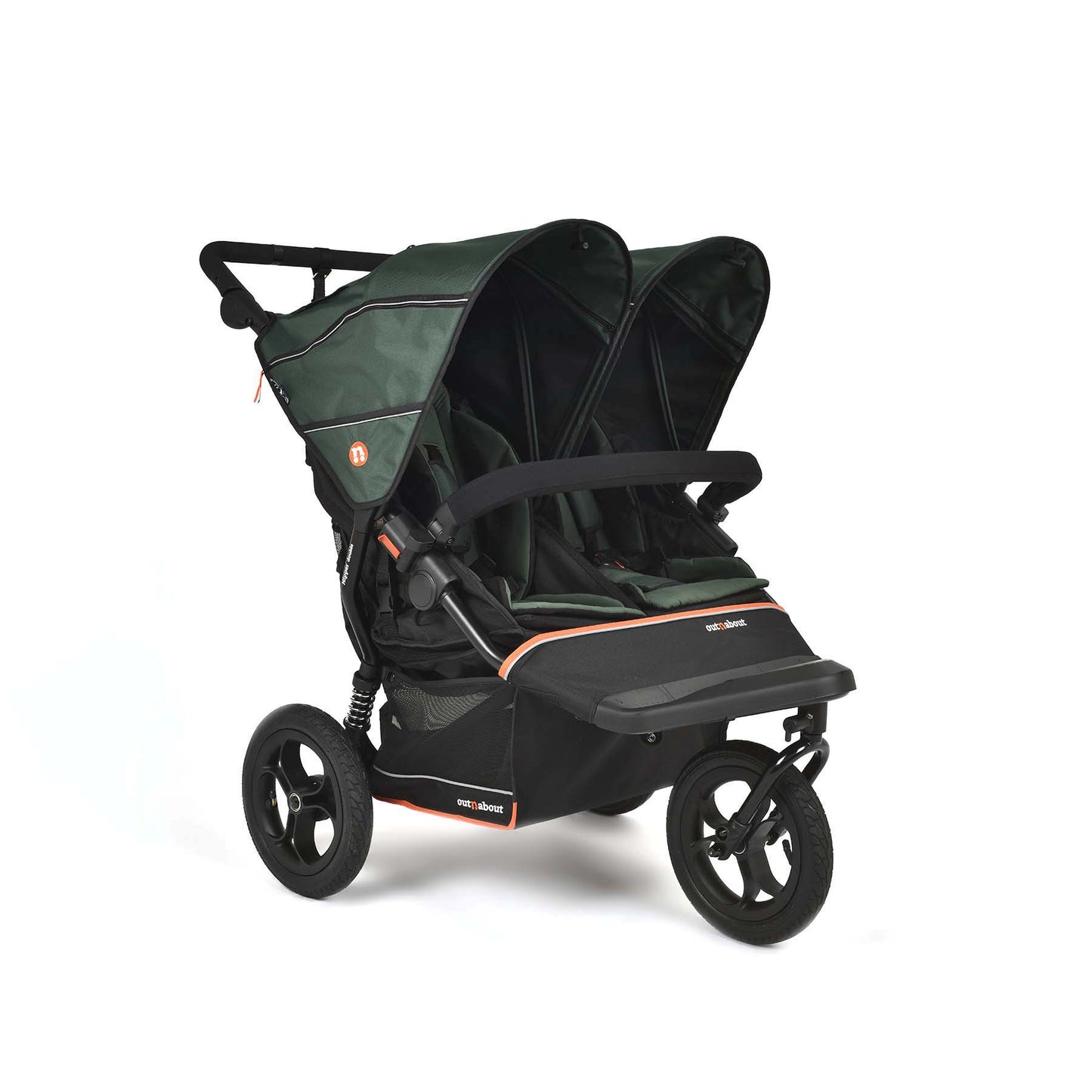 Out n About Double Nipper V6 Sycamore Green Twin Bundle
