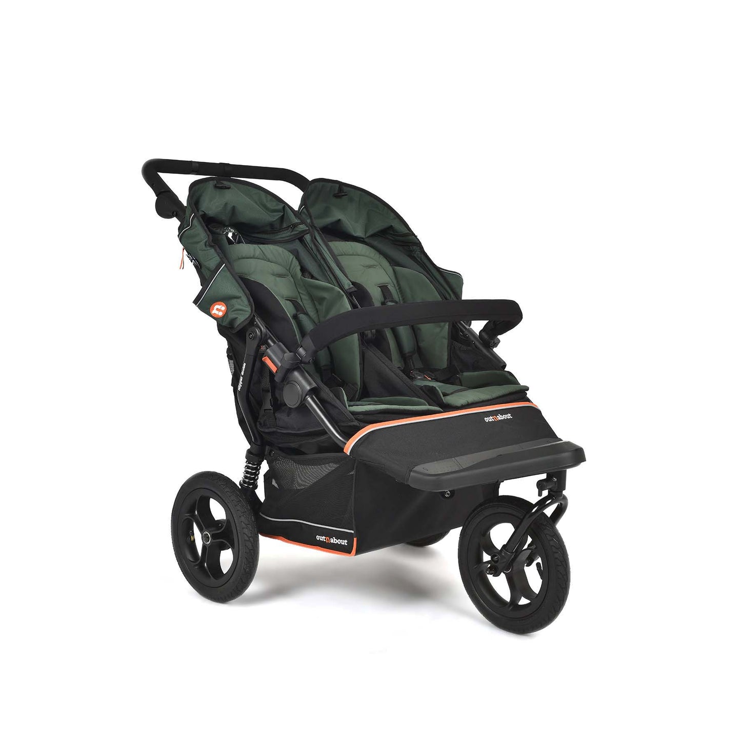 Out n About Double Nipper V6 Sycamore Green Twin Bundle