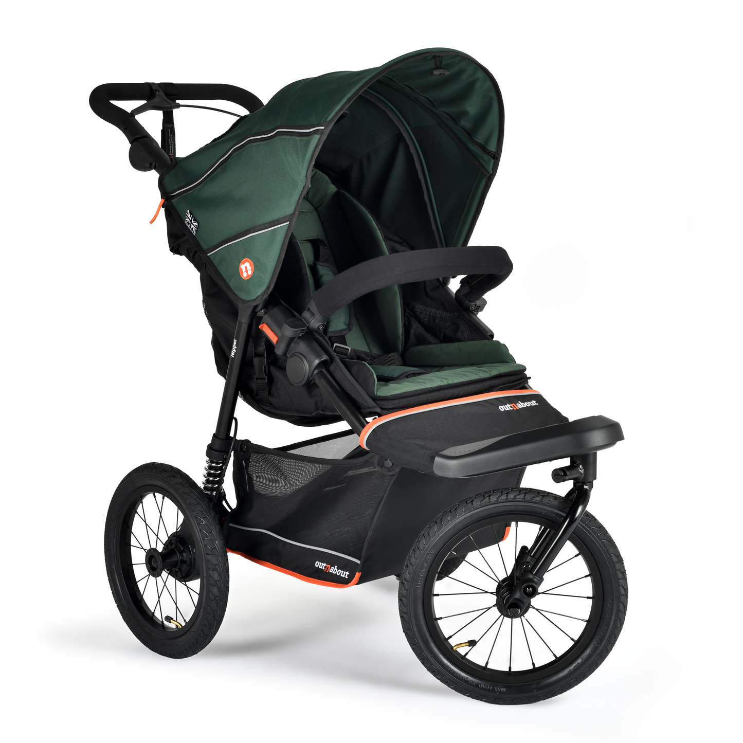 Out n About Nipper V6 PLUS Sycamore Green Switch Bundle