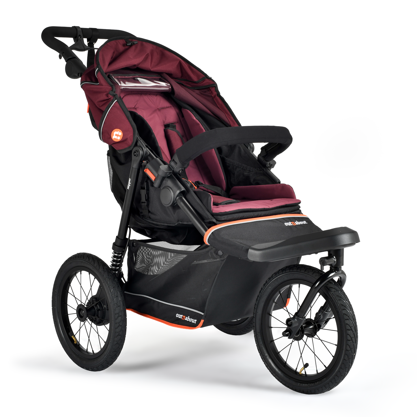 Out n About Nipper V6 PLUS Brambleberry Red Switch Bundle