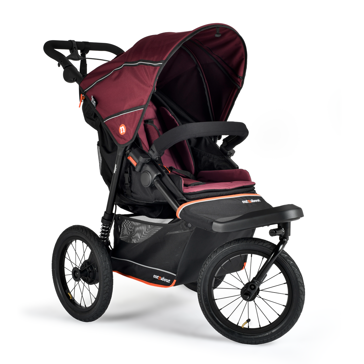 Out n About Nipper V6 PLUS Brambleberry Red Switch Bundle