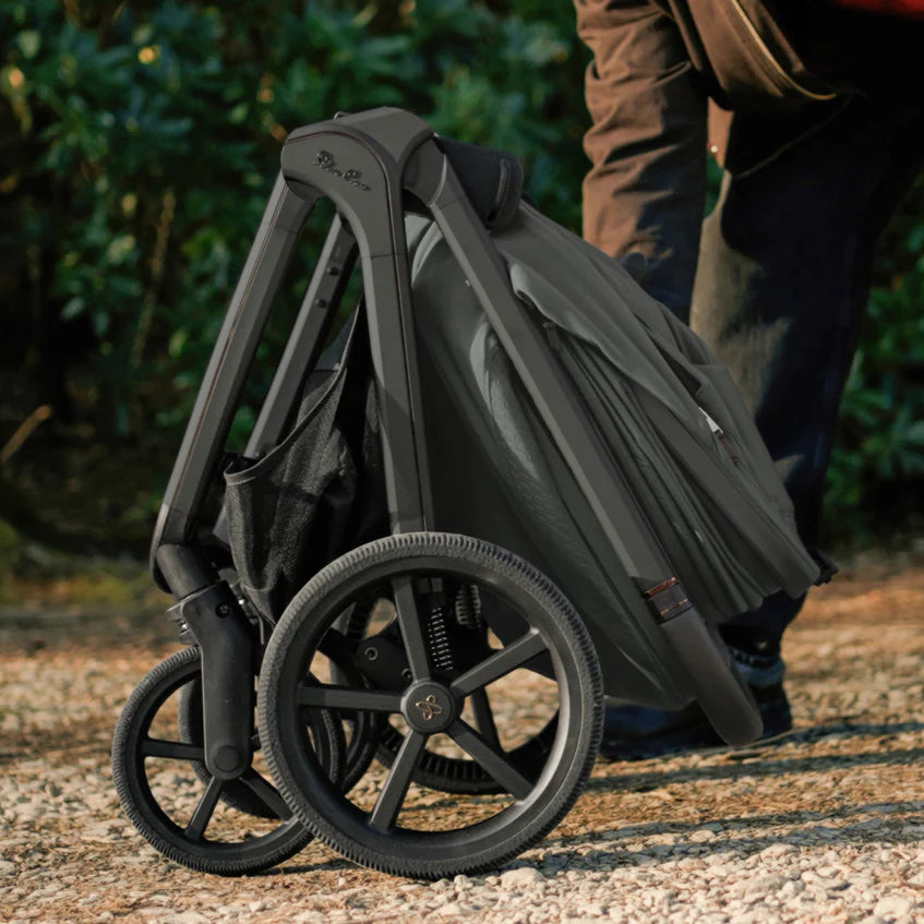 Silver Cross Cove 2 Pewter Travel System Ultimate 360 Infant Carrier Bundle 10 piece