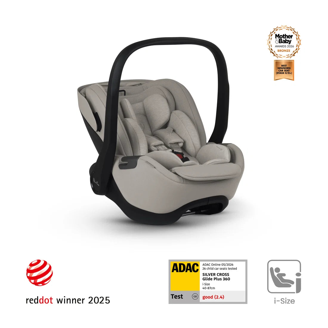 Silver Cross Glide Plus 360 Infant Car Seat