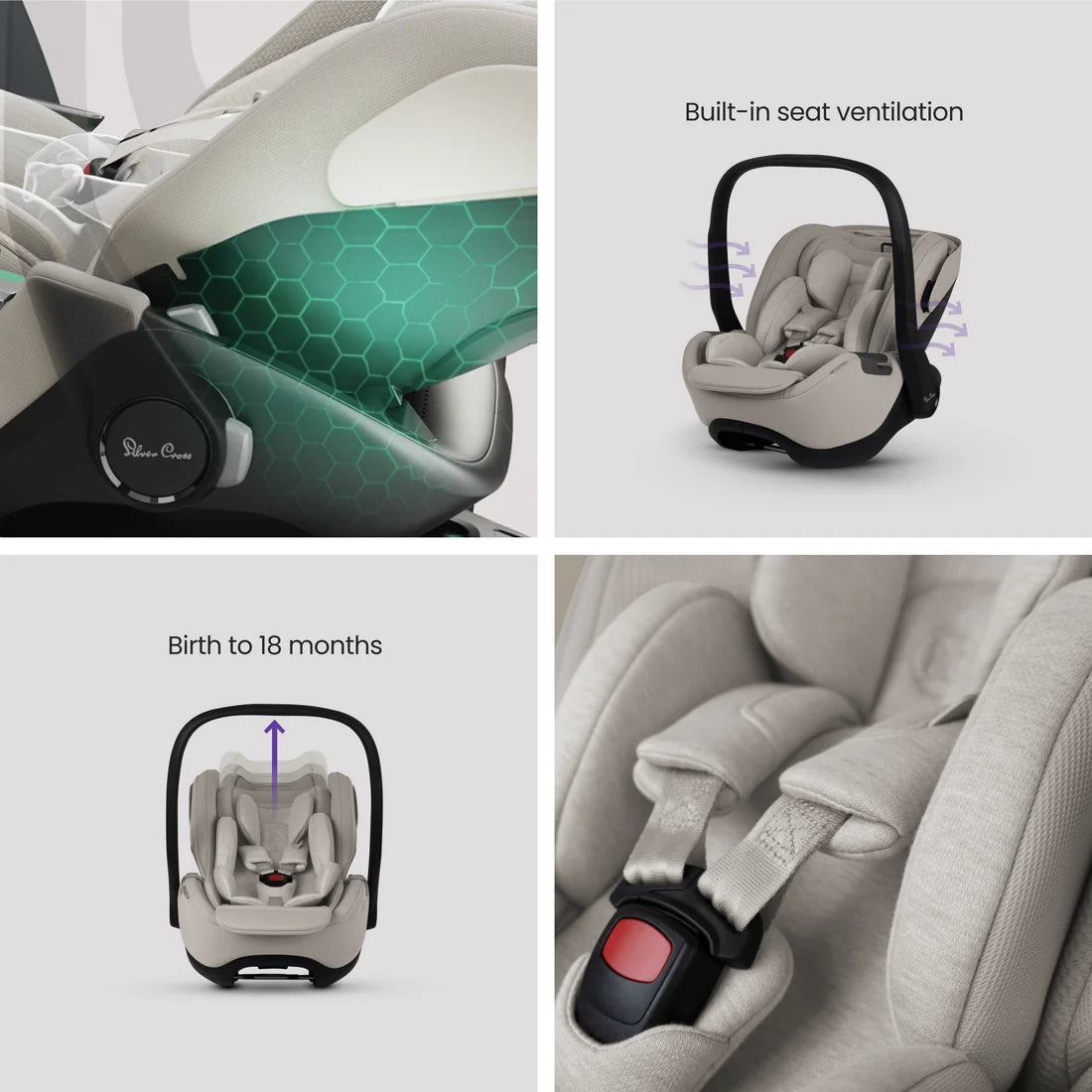 Silver Cross Glide Plus 360 Infant Car Seat