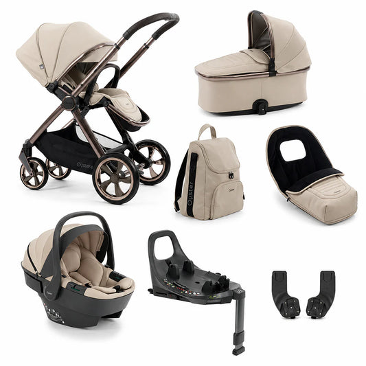 Oyster 4 Buttermilk Travel System Luxury Bundle