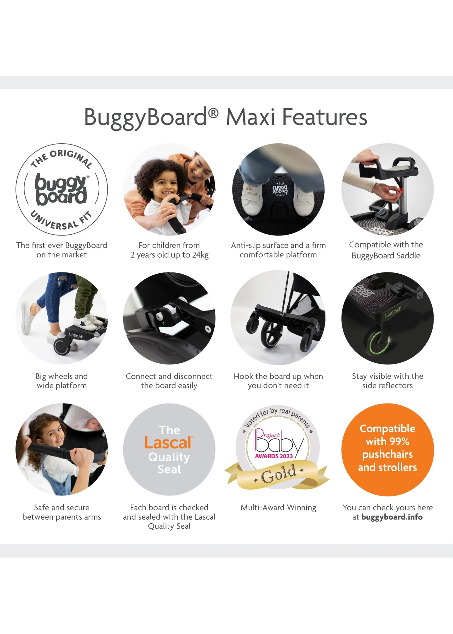 Lascal Maxi Buggy Board