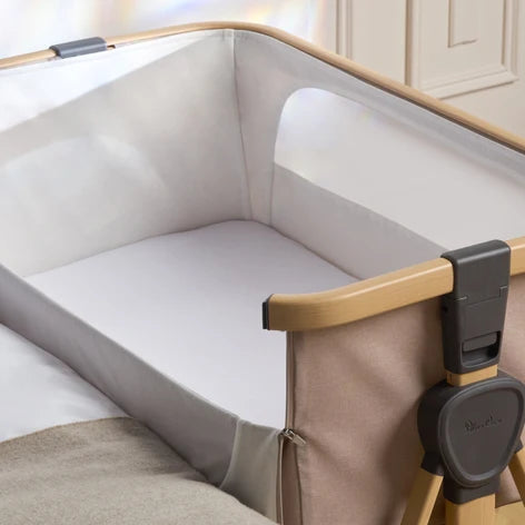 Silver Cross Lunar Bedside Crib