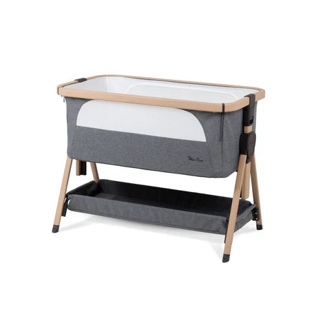 Silver Cross Lunar Bedside Crib