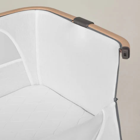 Silver Cross Lunar Bedside Crib