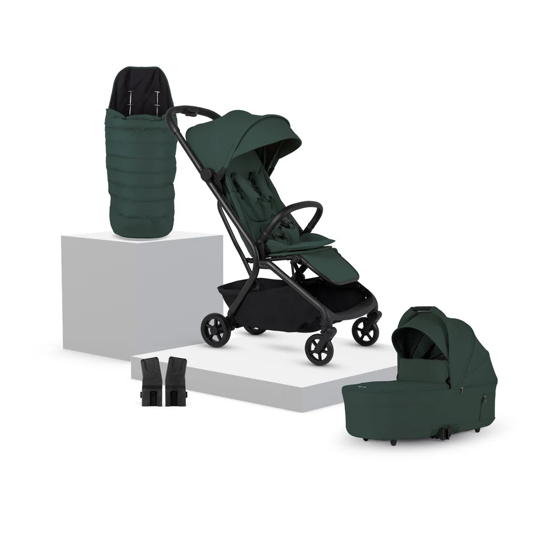 Nia Compact Travel Stroller with Carrycot (6 Piece)