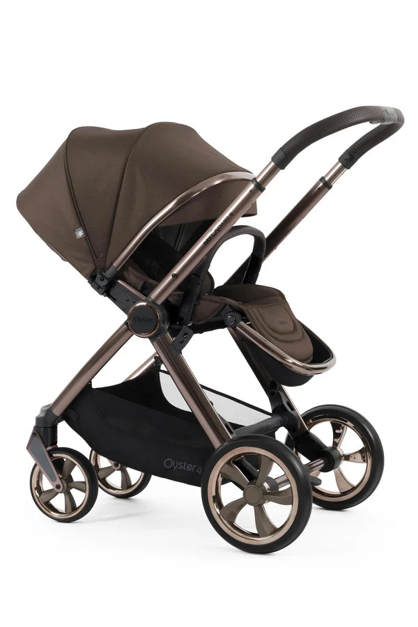 Oyster 4 Chocolate Velvet Travel System Essential Bundle