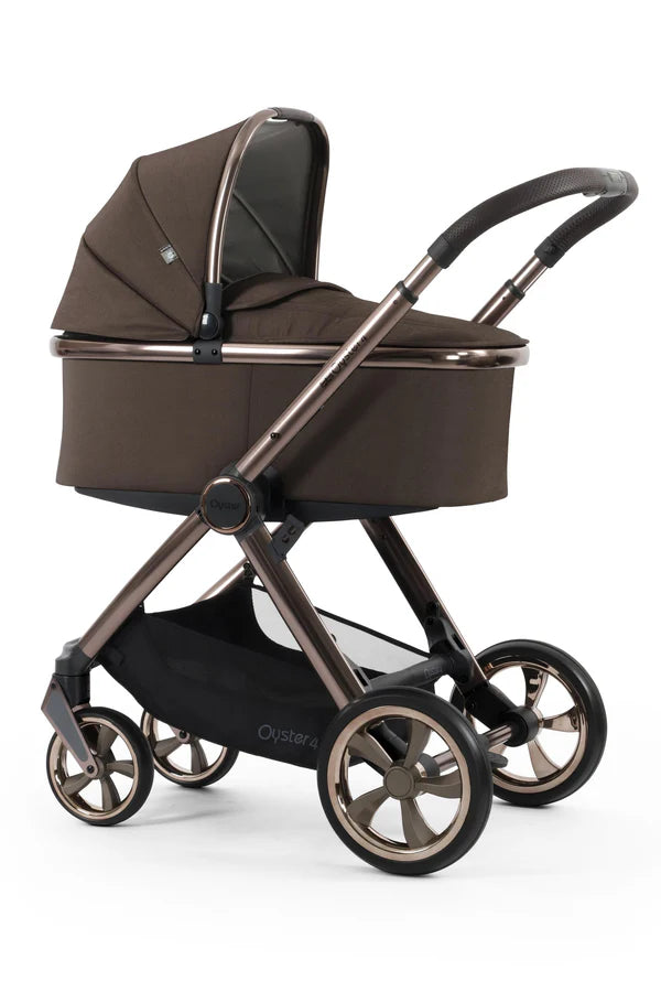 Oyster 4 Chocolate Velvet Travel System Essential Bundle