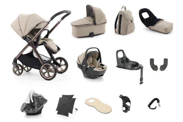 Oyster 4 Buttermilk Travel System Ultimate Bundle