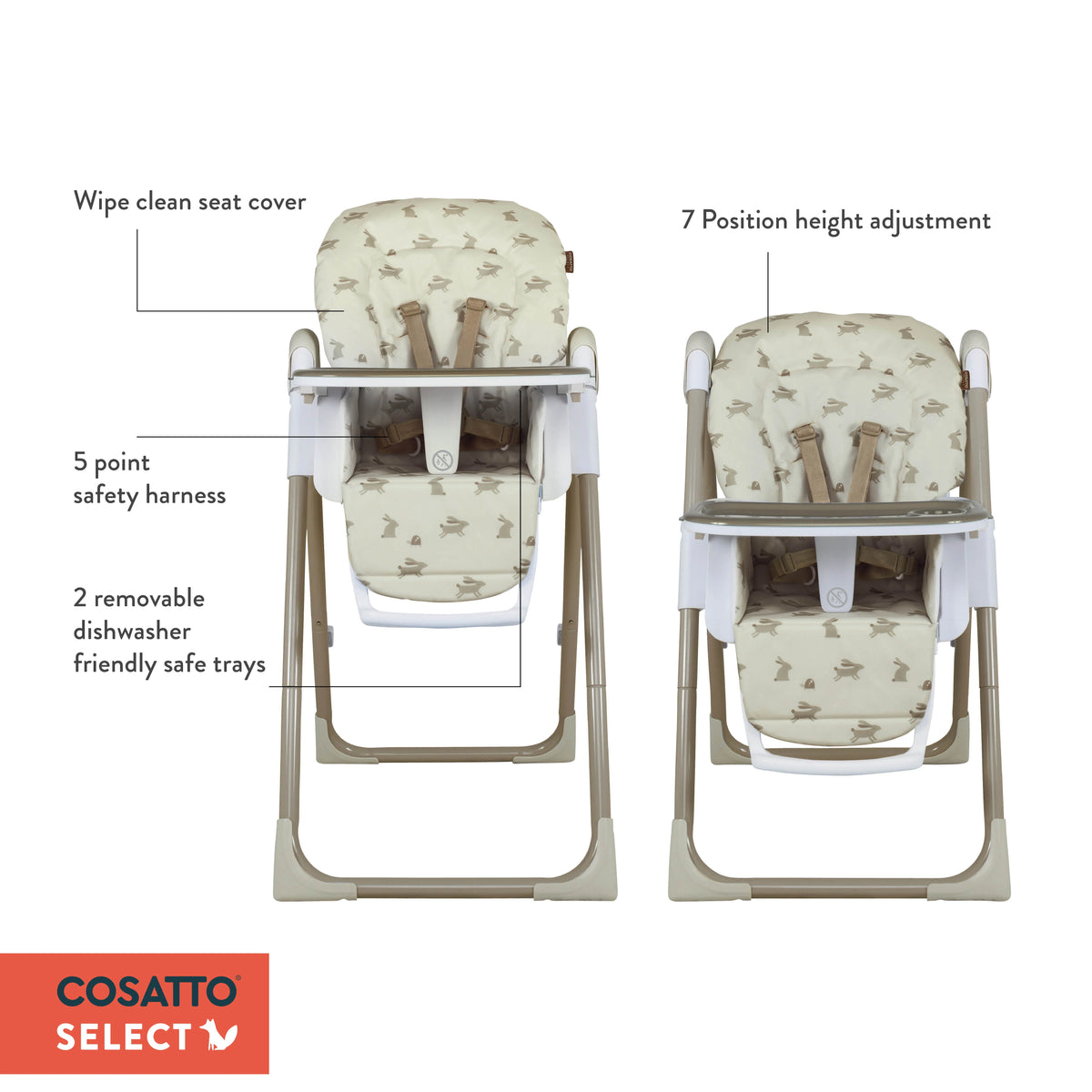 Cosatto Pip 0+ Highchair