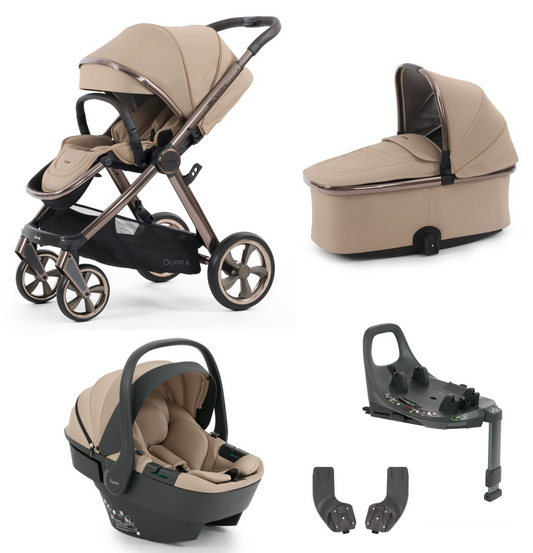 Oyster 4 Fawn Travel System Essential Bundle