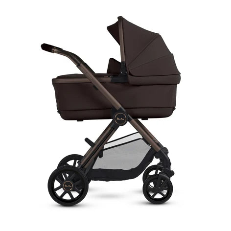 Silver Cross Reef 2 SPECIAL EDITION Ganache Travel System Ultimate 360 Iconic Black Infant Carrier Bundle