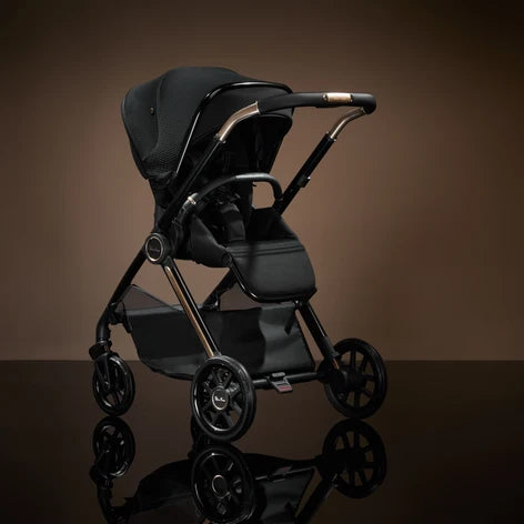 Silver Cross Reef 2 SPECIAL EDITION Espresso Travel System Ultimate 360 Iconic Black Infant Carrier Bundle