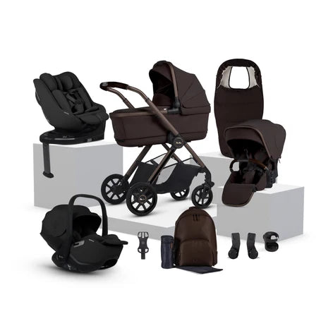 Silver Cross Reef 2 Ultimate 12 Piece Family 360 Bundle - Espresso