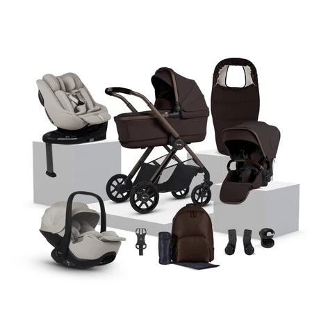 Silver Cross Reef 2 Ultimate 12 Piece Family 360 Bundle - Espresso