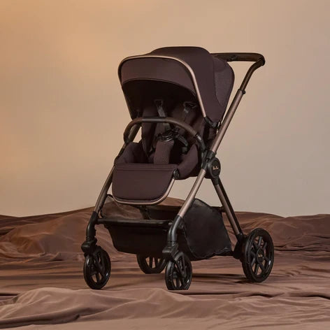 Silver Cross Reef 2 SPECIAL EDITION Ganache Travel System Ultimate 360 Iconic Black Infant Carrier Bundle