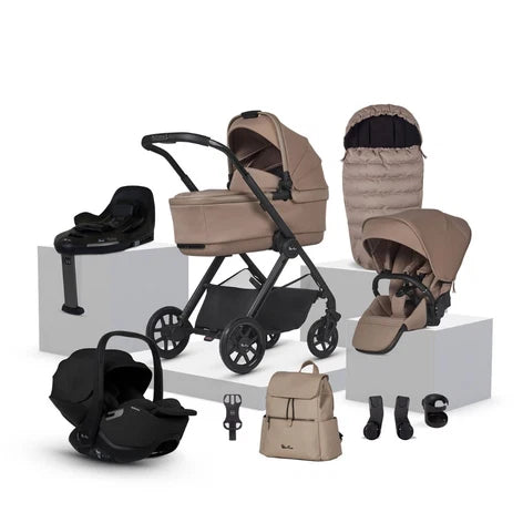 Silver Cross Reef 2 Ultimate 360 11 Piece Infant Carrier Bundle - Mocha