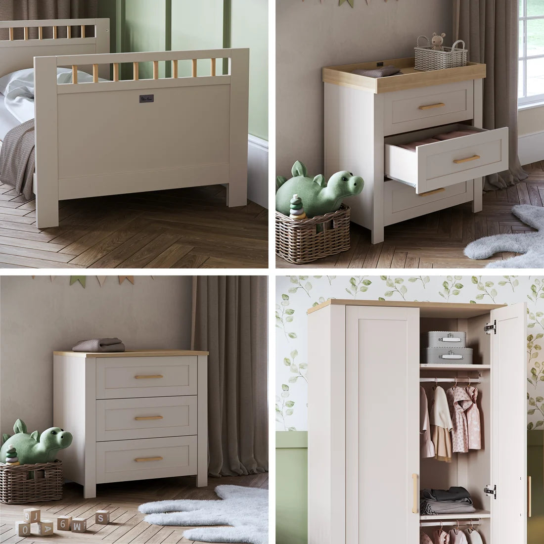 Silver Cross Seville 3 Piece Nursery Set