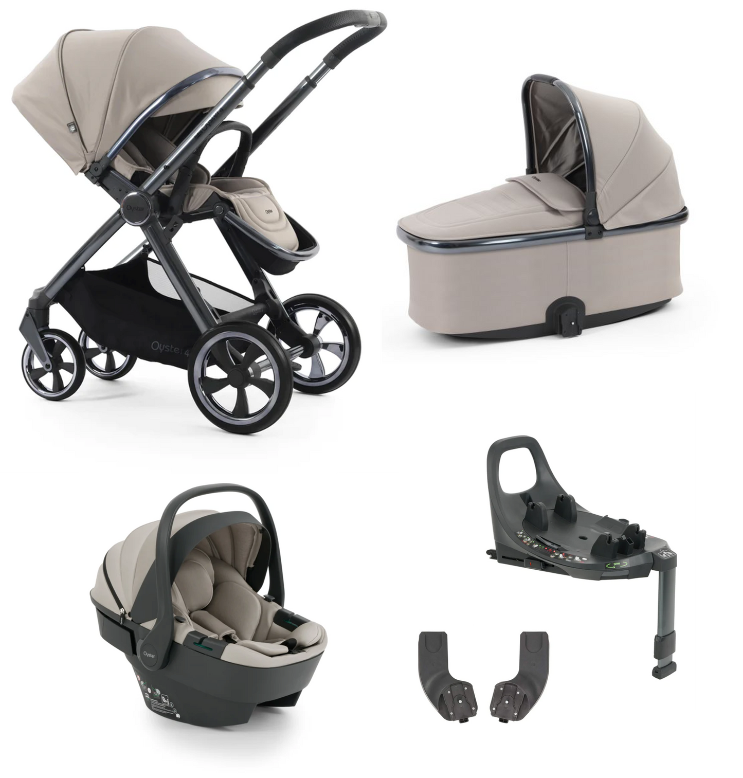 Oyster 4 Stone Travel System Essential Bundle