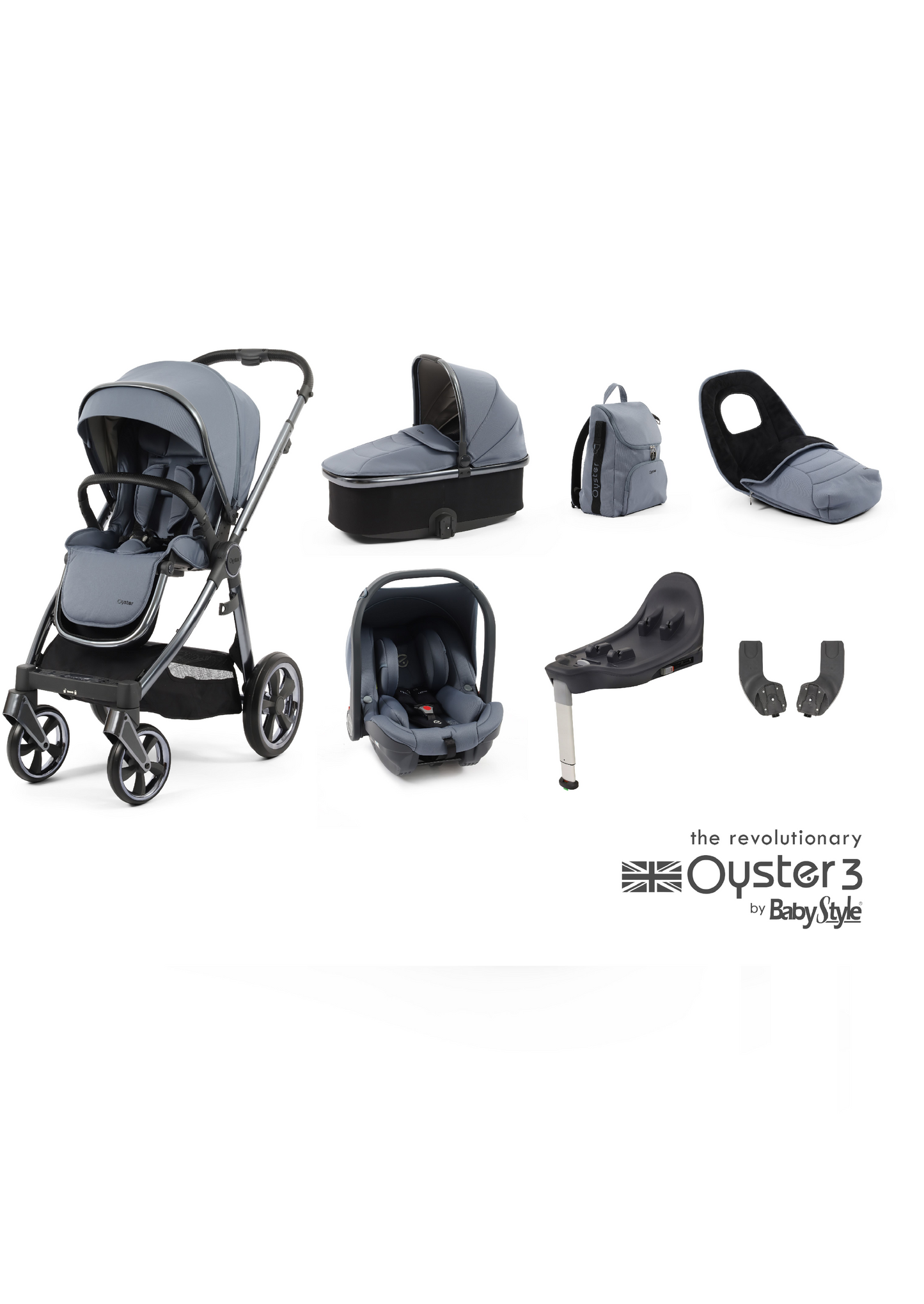 Oyster 3 Dream Blue Travel System