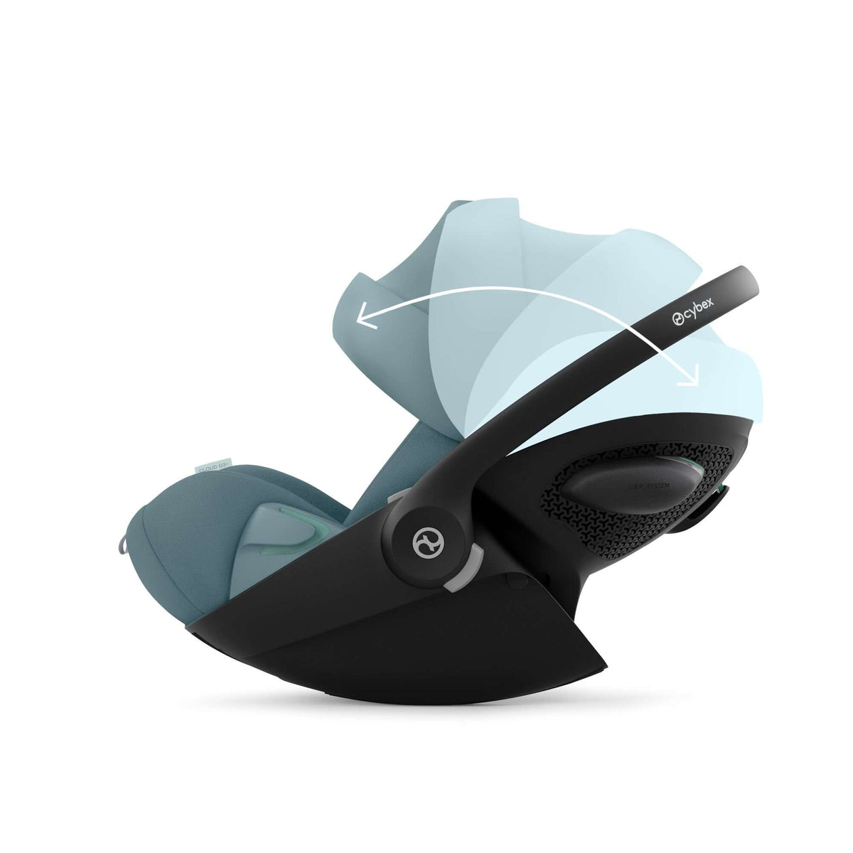 Cybex Cloud G3 Stormy Blue i-Size PLUS Rotating Baby Car Seat and Base