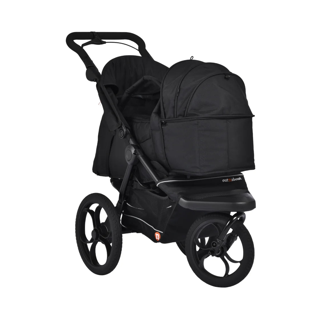 Nipper Compact Newborn Pod Bundle - Summit Black