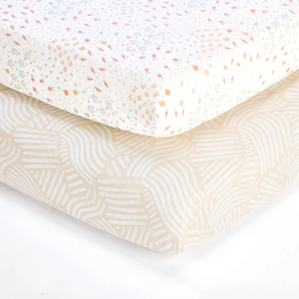 Tutti Bambini Cotbed Sheets 2pk