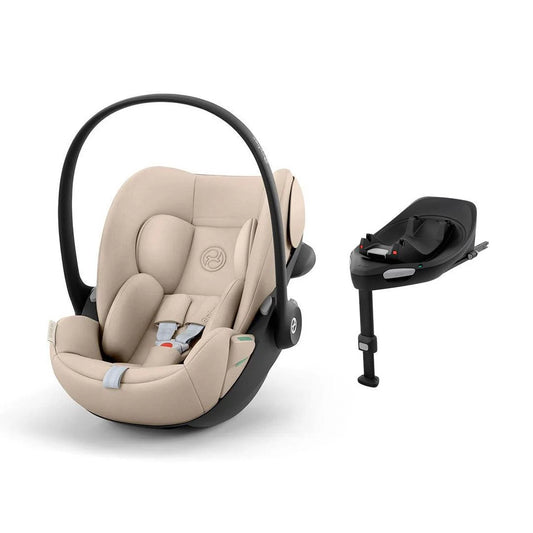 Cybex Cloud G3 Almond Beige i-Size Rotating Baby Car Seat and Base